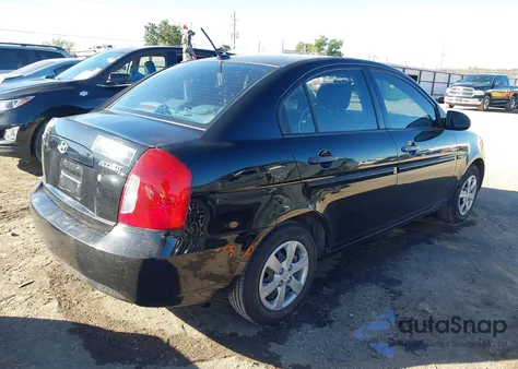 2008 Hyundai Accent Gls из США, поврежденный, VIN KMHCN46C78U232151